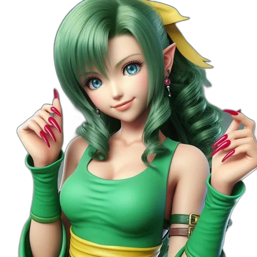staff, jewelry, face, dress, fantasy art, concept art, 3d render, photorealistic transparent PNG cut-out
