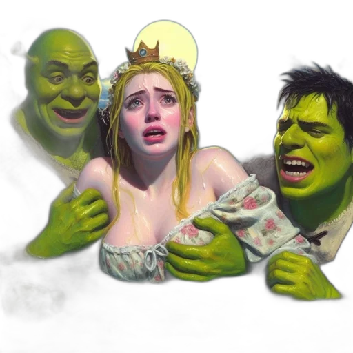mask, face, concept art, comic book art, fantasy art, photorealistic, outer space, underwater transparent PNG cut-out