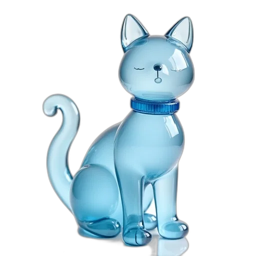 staff, 3d render, concept art, photorealistic, fantasy art, blue, transparent, glass transparent PNG cut-out