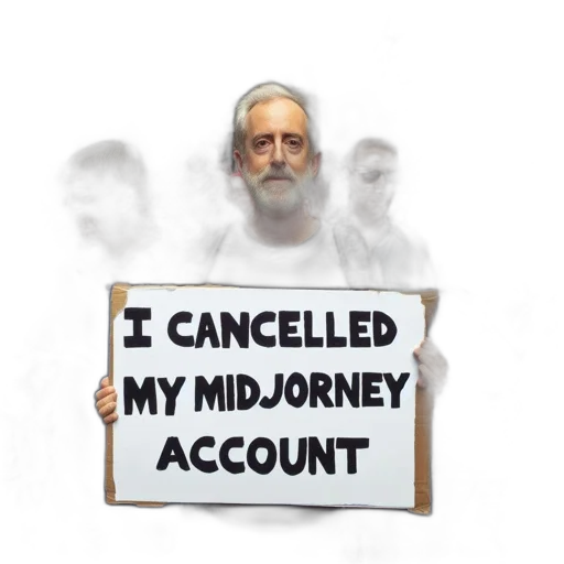 elderly, man, holds, protest, sign, amidst, crowd, gathered transparent PNG cut-out