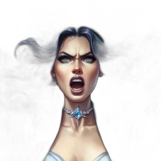 jewelry, face, staff, fantasy art, concept art, comic book art, photorealistic, imposing transparent PNG cut-out