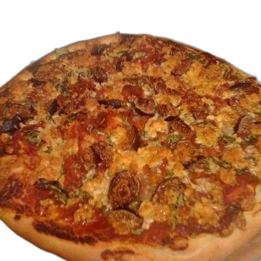 food, weapon, dragon, crown, 3d render, photorealistic, pizza, cheese transparent PNG cut-out