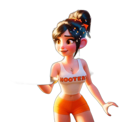 staff, weapon, 3d render, concept art, cartoon, fantasy art, neon, animated transparent PNG cut-out