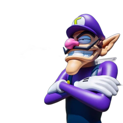 mask, face, hat, staff, 3d render, concept art, photorealistic, vaporwave transparent PNG cut-out