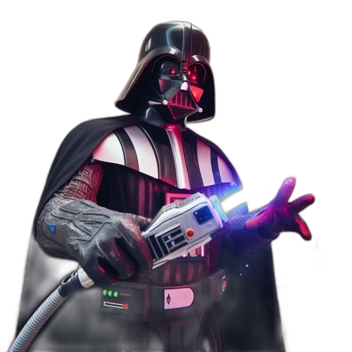 staff, weapon, concept art, 3d render, comic book art, pixel art, darth, vader transparent PNG cut-out