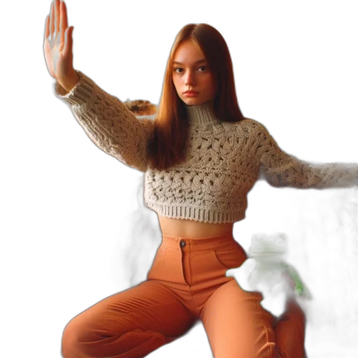 jacket, dress, furniture, 3d render, photorealistic, concept art, earth tones, golden transparent PNG cut-out