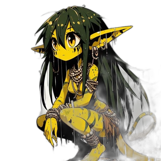 dragon, staff, mask, fantasy art, concept art, pixel art, anime, golden transparent PNG cut-out