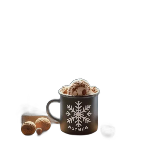 food, 3d render, photorealistic, snow, earth tones, inside, wooden, cabin transparent PNG cut-out