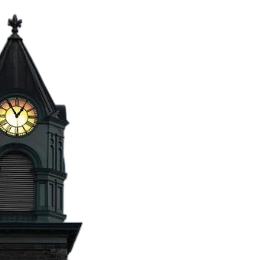 building, crown, face, 3d render, photorealistic, concept art, clock, tower transparent PNG cut-out