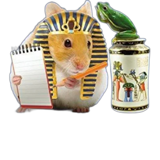 mask, animal, concept art, photorealistic, book, cover, featuring, hamster transparent PNG cut-out