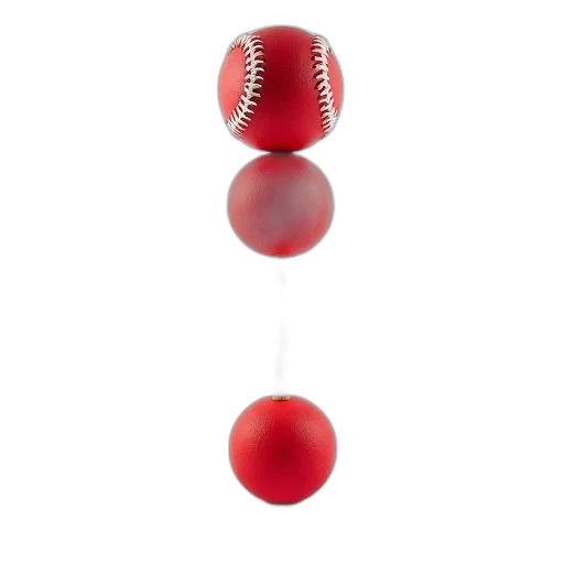 jewelry, staff, weapon, 3d render, photorealistic, red, baseball, white transparent PNG cut-out