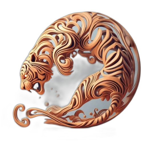 jewelry, mask, crown, dragon, fantasy art, 3d render, concept art, photorealistic transparent PNG cut-out