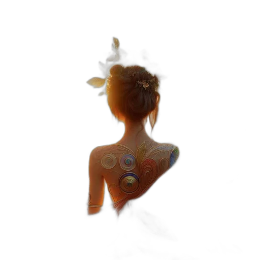 jewelry, staff, crown, dress, concept art, 3d render, fantasy art, pixel art transparent PNG cut-out