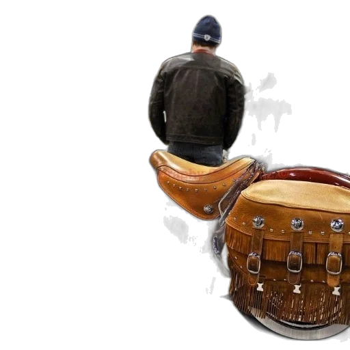 furniture, jacket, hat, photorealistic, concept art, 3d render, brown, cream transparent PNG cut-out