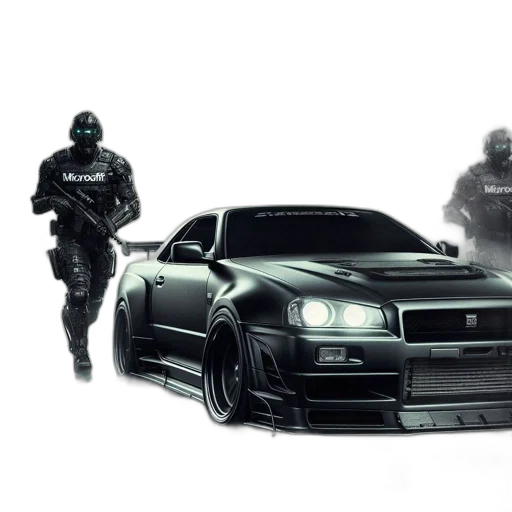 car, weapon, concept art, pixel art, photorealistic, fantasy art, futuristic, urban transparent PNG cut-out