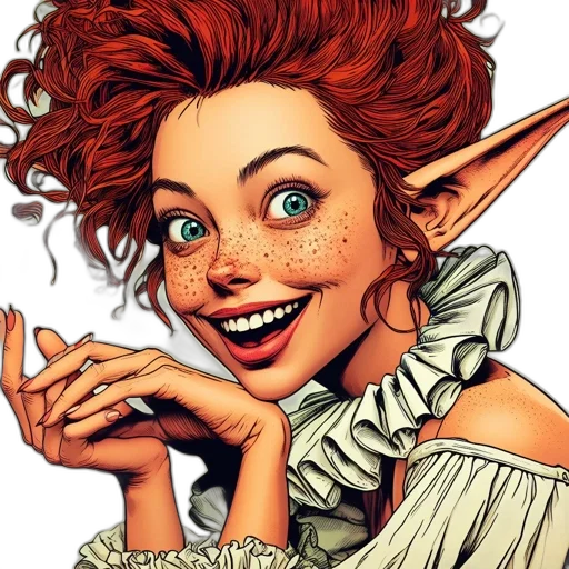 face, staff, comic book art, fantasy art, concept art, cartoon, illustration, portrays transparent PNG cut-out