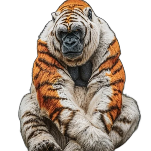 animal, creature, jacket, jewelry, photorealistic, concept art, fantasy art, 3d render transparent PNG cut-out