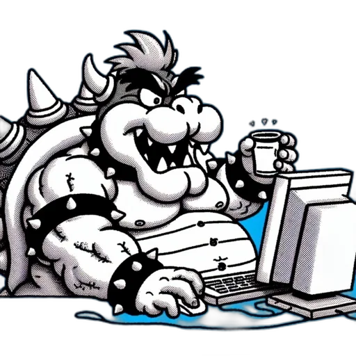 dragon, concept art, pixel art, 3d render, cartoon, anthropomorphic, beast, seated transparent PNG cut-out