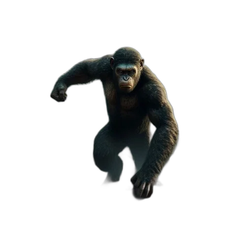 animal, creature, staff, 3d render, concept art, photorealistic, pixel art, large transparent PNG cut-out