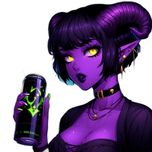 fantasy art, cyberpunk, concept art, pixel art, neon lights, dark, neon, woman transparent PNG cut-out