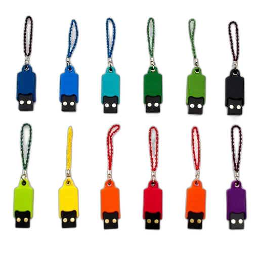 jewelry, staff, neon, colorful, collection, usb, flash, drives transparent PNG cut-out