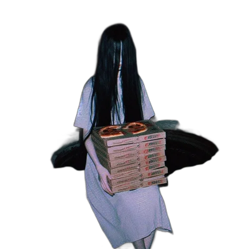 dress, creature, hair, mask, vaporwave, concept art, 3d render, photorealistic transparent PNG cut-out