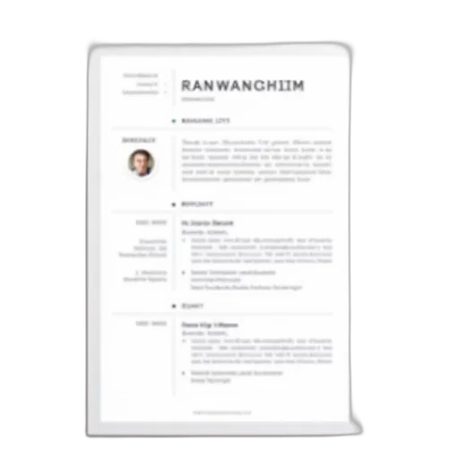 free, resume, template, word transparent PNG cut-out