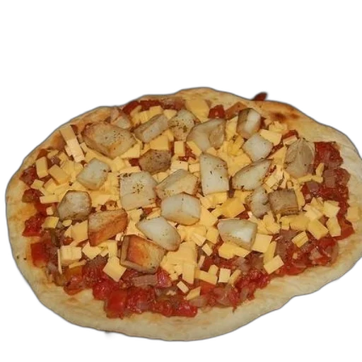 food, crown, weapon, animal, 3d render, photorealistic, homemade, pizza transparent PNG cut-out