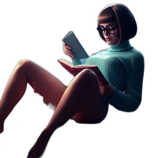robot, dress, furniture, concept art, 3d render, comic book art, fantasy art, neon lights transparent PNG cut-out