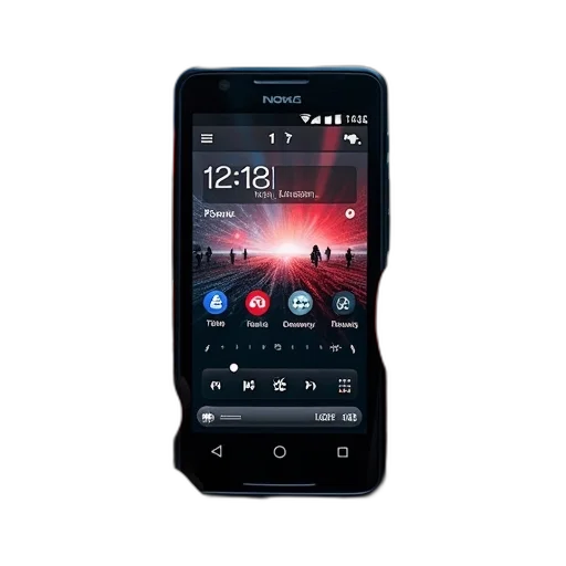 nokia, small, inch, screen, has, audio, playback, capabilities transparent PNG cut-out
