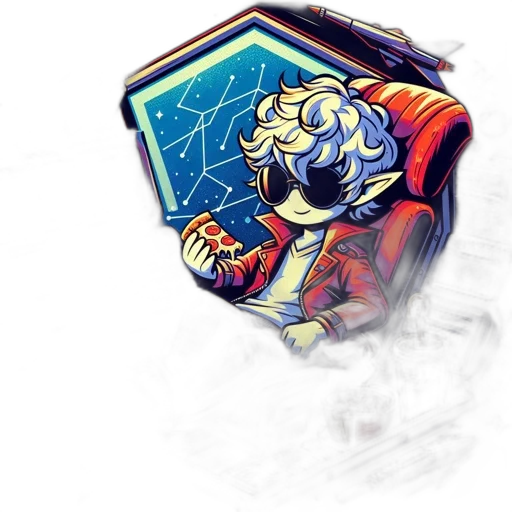 jacket, dragon, mask, staff, concept art, fantasy art, pixel art, comic book art transparent PNG cut-out