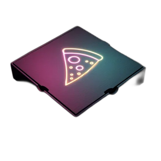 umbrella, food, jewelry, vaporwave, 3d render, concept art, cyberpunk, neon transparent PNG cut-out
