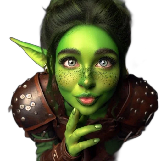 face, staff, mask, fantasy art, photorealistic, concept art, 3d render, green transparent PNG cut-out
