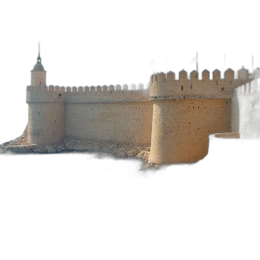 crown, building, dragon, sword, 3d render, photorealistic, concept art, fantasy art transparent PNG cut-out