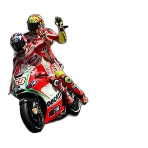 photorealistic, concept art, two, motorcyclists, track, one, wearing, red transparent PNG cut-out