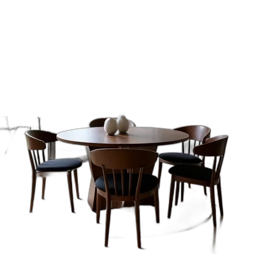 furniture, staff, 3d render, photorealistic, concept art, modern, dining, room transparent PNG cut-out