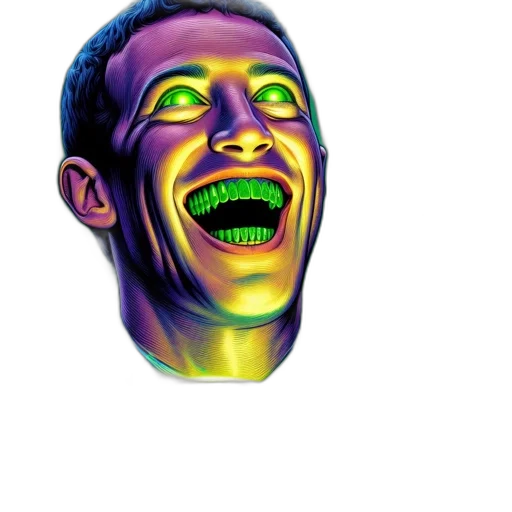 face, mask, creature, robot, 3d render, photorealistic, concept art, pixel art transparent PNG cut-out