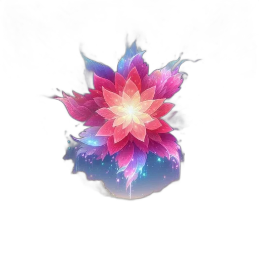 flower, crown, staff, jewelry, concept art, 3d render, fantasy art, pixel art transparent PNG cut-out