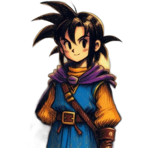 staff, dragon, jacket, weapon, pixel art, concept art, fantasy art, anime transparent PNG cut-out