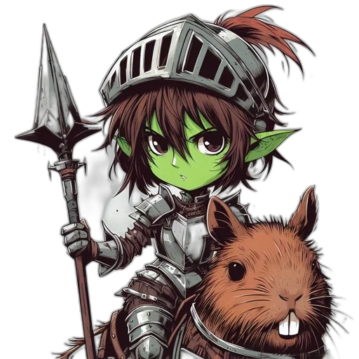 staff, weapon, animal, dragon, fantasy art, concept art, pixel art, anime transparent PNG cut-out