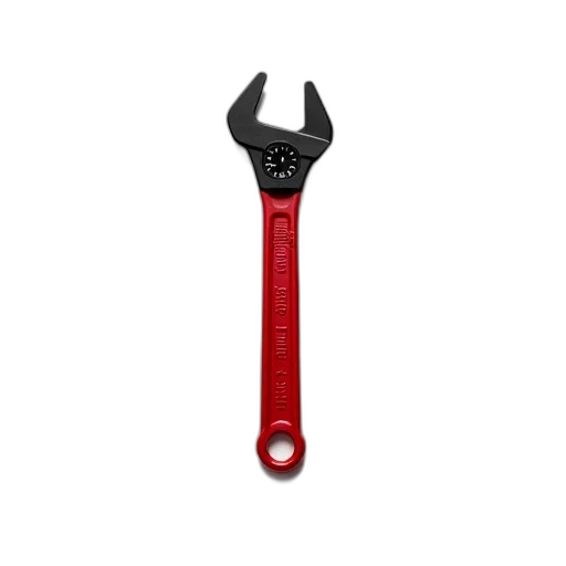 staff, weapon, jewelry, sword, red, black, adjustable, wrench transparent PNG cut-out