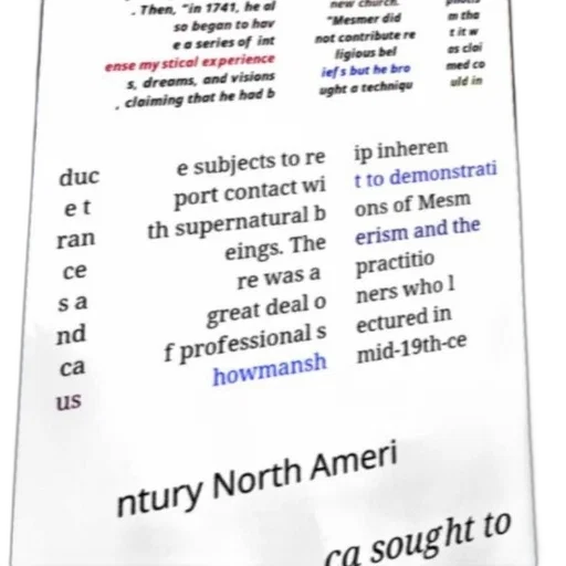 text-based, image, discussing, mesmer, experiences, induction, trances, subjects transparent PNG cut-out