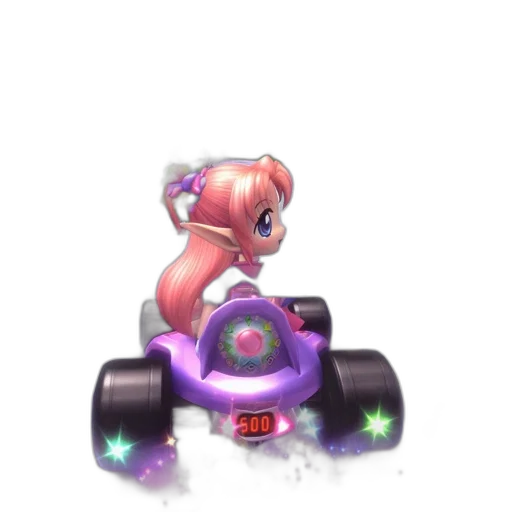 car, robot, weapon, concept art, 3d render, vaporwave, pixel art, vibrant transparent PNG cut-out