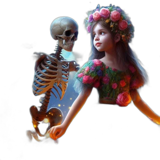 jewelry, dress, concept art, fantasy art, 3d render, photorealistic, colorful, pastel transparent PNG cut-out