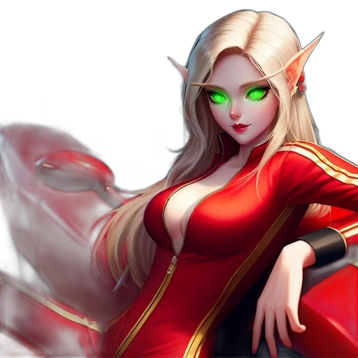 dragon, fantasy art, concept art, comic book art, 3d render, red, animated, elf transparent PNG cut-out
