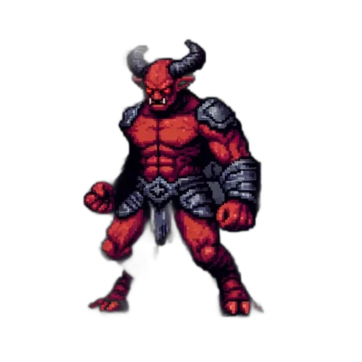dragon, creature, pixel art, concept art, fantasy art, comic book art, red, dark transparent PNG cut-out