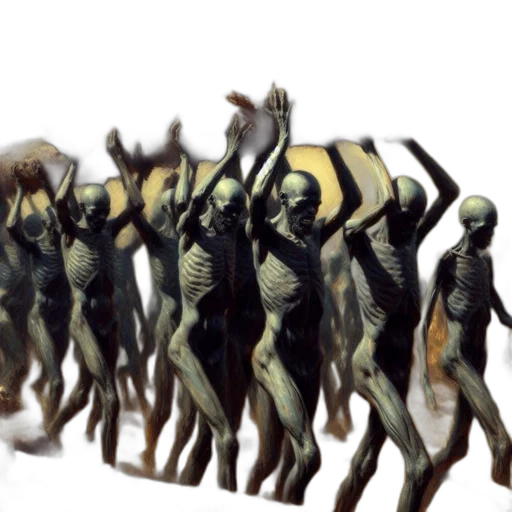 staff, creature, concept art, fantasy art, 3d render, photorealistic, outer space, somber transparent PNG cut-out