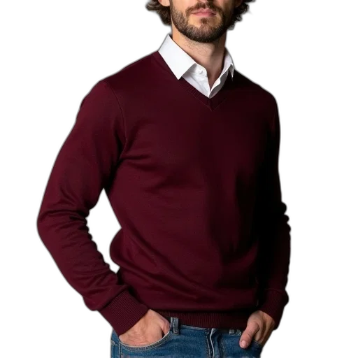 jacket, staff, hat, photorealistic transparent PNG cut-out