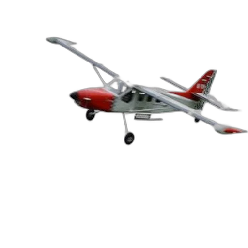 weapon, 3d render, photorealistic, concept art, small, red, white, airplane transparent PNG cut-out