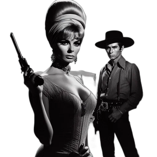 hat, comic book art, concept art, fire, stark, desert, setting, woman transparent PNG cut-out